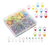 Beavorty Marcadores de Ganchillo y Puntada para Manualidades, Accesorios de Bloqueo para Tejer Diseño de Calabaza, Ideales para Proyectos de Crochet y Costura Color Aleatorio