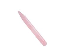 Beavorty Masaje Raspador de Cuarzo Natural de Masaje de Varita para Gua Sha de Cuarzo Rosa y Cuerpo