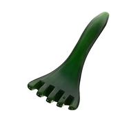 Beavorty Masajeador De Cinco Garras De Resina Peine De Cera De Abejas Cabelludo Herramienta De Masaje Para Relajar Músculos Peina