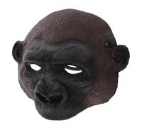 Beavorty Máscara de Gorila Diseño Creativo y Terrorífico, Cómoda para Usar Día y Combinar Otros Disfraces para Halloween y Carnaval de Pu
