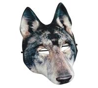 Beavorty máscara de medias mascara de animales máscara de cabeza de de halloween máscara de disfraz de máscara de oso Eva Grey