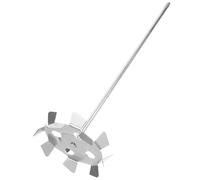 Beavorty Mezclador de Lodo para Taladro Eléctrico, Varilla Agitadora Metálica para Cemento y Pintura, Accesorio para Mezcla de Yeso y Resinas, Herramienta Duradera y Ligera