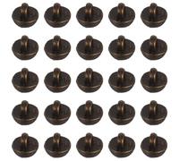 Beavorty Mini Botones Metálicos Vintage 50 de Aleación de Zinc Forma de Hongo Fáciles de Usar para Proyectos DIY de Costura y Muñecos de Peluche