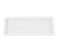 Beavorty Molde de Plástico Reutilizable para Pavimento de Jardín, Plantilla de Ladrillo Tangliano 45x15x3 Cm, Molde para Cemento y Hormigón, Adecuado para Exteriores y Decoración de Patios