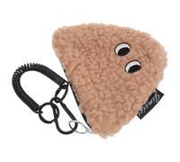 Beavorty Monedero Pequeño de Peluche con Cremallera Diseño Kawaii de Onigiri Monedero Bonito para Mujer Llavero Afelpado Portátil Bolso Compacto para Monedas y Objetos Pequeños Color