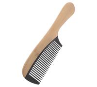 Beavorty Nanzhu bakelita peine plano moño de pelo neto mini latas con tapas Peine a4 peine esponjoso equipo masajeador de cuero cabelludo peine de madera de anchos peine anticaspa
