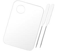 Beavorty Paleta De Pintura Placa De Pintura De Bricolaje Para Pigmentos Espátula Para Base Duradera y Práctica