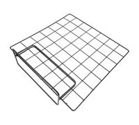 Beavorty Panel de Rejilla de Exhibición de Alambre 2 Piezas para Fotos y Joyas Soporte Robusto para Oficina y Puestos de Mercado