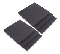 Beavorty Paneles Acústicos Insonorizantes de Espuma de Poliuretano 30x30x3 Cm, Alta Densidad Ignífuga, 6 Piezas para Reducción de Ruido en Paredes Interiores, Uso en Estudio, Ktv y Oficina