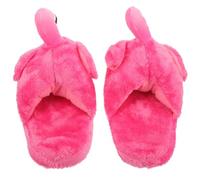 Beavorty Pantuflas de Flamenco para Mujer Zapatillas de Casa Acolchadas Espuma Viscoelástica Color Rosa Fucsia Talla Única 28 CM Pantuflas Antideslizantes y Acogedoras para Interiores