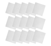 Beavorty Papeles de Filtro Cualitativo Cuadrados Absorción Media 15 para Laboratorio y Filtración Versátil, Papel Blanco Adecuado para Experimentos Científicos y Accesorios de Laboratorio