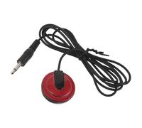 Beavorty Pastilla de Guitarra Piezoeléctrica Adhesiva Conector Jack 3,5 Mm para Guitarra Acústica, Ukelele y Banjo, Captador de Vibración Profesional para Grabaciones y Actuaciones