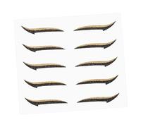 Beavorty Pegatinas de Sombras de Ojos con Purpurina Delineador de Ojos Maquillaje para Fiesta de Halloween Curvas Naturales para Presentaciones en El Escenario
