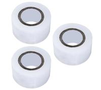 Beavorty Película de Embalaje Estirable Transparente Pe 3 Rollos Autoadhesiva sin Residuos para Agrupar Verduras Cinta Vegetal Resistente al Desgaste para Supermercado y Cocina