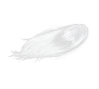 Beavorty Peluca Blanca Larga De Fantasma Para Halloween Peluca Sintética De Cosplay Para Disfraz De Fiesta Casa Embrujada Temáticos