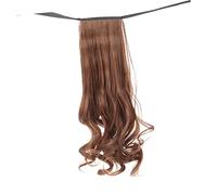 Beavorty Peluca De De Caballo Rizada De 48 Cm Extensiones De Cabello Sintético Peluca De Fibra De Alta Temperatura Para Mujer