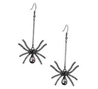 Beavorty Pendientes Largos Retro De Halloween Para Mujer De Araña Adornos Colgantes Para Fiesta De Nochebuena
