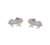 Beavorty Pendientes Mujer Diseño Unicornio Adorable Material Resistente Ocasiones