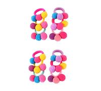 Beavorty Piezas Coletero Con Bola De Pelo Para Bebé Lazo Del Pelo Del Bebé Bufanda De Algodón Soporte Para Lazos Para El Cabello Suave Sin Daños En El Cabello Cinta Niño
