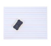 Beavorty Pizarra Blanca Pequeña Borrable para Aprendizaje, Tablero de Escritura Multifuncional 1 Pieza, Material Resistente al Desgaste, Adecuado Uso Escolar