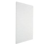 Beavorty Plantilla de Línea Recta Suave para Dibujo y Caligrafía 27 Rayas 1 Cm sin Marcas Varilla de Madera, Regla Flexible para Estudiantes y Exámenes, Material Escolar de Oficina