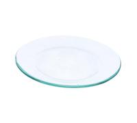 Beavorty Plato Transparente de Repuesto para Calentador de Cera, 8 Cm, Placa del Quemador para Aceites Esenciales, Accesorio para Aromaterapia y Fragancias en Hogar, SPA y Salón