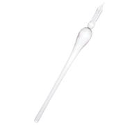 Beavorty Pluma de Inmersión de Vidrio Decorativa Hecha a Mano, Bolígrafo de Cristal Portátil para Caligrafía y Dibujo, Pluma de Tinta Colorida para Estudiantes y Obsequio, Modelo Vintage