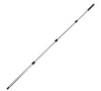 Beavorty Poste de Trapeador Giratorio de Acero Inoxidable para Fregona Doméstica, Mango Rosca Americana Adecuado para Uso Hogar