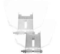 Beavorty Protector Plata para Piezas a Ocular Tipo Banco Amoladora 2 200/250 Estructura Resistente y Acero Inoxidable Diseño Anti Óxido Impactos para Taller