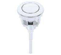 Beavorty Pulsador Cisterna para Inodoro Botón de Presión Redondo, Accesorio de ABS Superficie Lisa y Acabado Pulido Fino, Adecuado para Reemplazo en Tanque de Agua Estilo Aleatorio