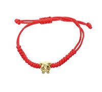 Beavorty Pulsera del Año del Tigre Pulsera Roja de Cuerda Manual de Protección Amuleto para Obsequio