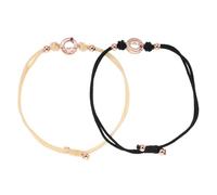 Beavorty Pulseras Para Parejas Que Vibran a Distancia Con Sensor Táctil Ajustables Para Hombre Y Mujer Regalo Ideal Para Aniversarios Y San Valentín Conectadas Para Mantener La Cercanía