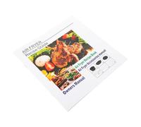 Beavorty Recetario para Freidora de Aire 1 Libro Físico en Inglés y Español, Guía de Recetas Detalladas para Cocinar en Airfryer, Compatible Todas las Marcas, Accesorio Cocina Hogar