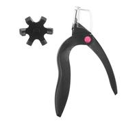 Beavorty Recortador De Uñas Cortauñas Falso Recortador De Puntas De Uñas Cortadoras De Uñas Cortaúñas Postizas Cortador De Uñas De Manicura Recortadora De Uñas Black El Plastico