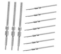 Beavorty Reemplazo de Vástago de Reloj de Acero para Movimiento Mecánico 8200, Kit de 10 Piezas Buena Resistencia, Herramienta Práctica para Reparación de Relojes