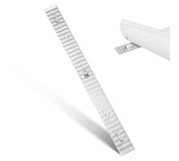 Beavorty Regla de Posición de Animación de 3 Pines Metálica, Herramienta para Dibujo de Caricaturas, Barra de Clavijas para Fijación de Papel, Portátil y Precisa para Artistas