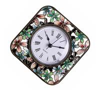 Beavorty Reloj de Cuarzo de Sobremesa Retro Vintage Silencioso, Diseño Creativo Estilo Europeo, Reloj de Mesa Decorativo para Hogar y Oficina, Decoración Clásica para Sala y Comedor