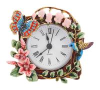 Beavorty Reloj de Vintage Silencioso Mini Mesa Movimiento con Dormitorio