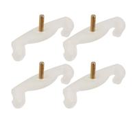 Beavorty Reposapiés de Hombro Antideslizante para Violín Tamaños 1/4-1/8, Goma, 4 Piezas de Repuesto para Accesorio de Apoyo Ergonómico y Comodidad en Sesiones Largas de