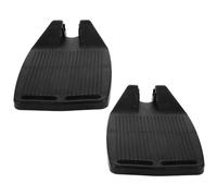 Beavorty Reposapiés para Sillas de Ruedas de Alta Resistencia, Diseño Ergonómico en Abs, Juego de 2 Piezas para Personas Mayores Necesidades Obsequios
