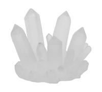 Beavorty Rocas de Cristal de Color Claro para Acuario, Adorno Decorativo Grande de Resina Duradera para Pecera Betta, Microadornos Paisajísticos para Jardines de Hadas y Bonsáis,