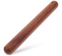 Beavorty Rodillo de Amasar de Madera de Ébano 25 Cm Agujero para Colgar, Herramienta para Hornear Pizza y Masa, Utensilio Resistente y Liso para Repostería y Cocina Doméstica