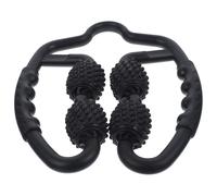 Beavorty Rodillo de Masaje Muscular Relajante para Piernas y Brazos, Foam Roller Compacto 27x23x5 Cm de Pp y Eva, Masajeador Manual para Fascia Profunda, Adecuado para Fitness