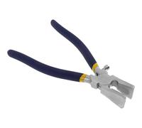 Beavorty Rompevidrios y Alicates para Correr Mordazas Planas, Herramienta para Trabajar Vidrio de Color y Mosaicos en Construcción y Reparación