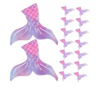 Beavorty Servilletas de Papel con Motivo de Aleta de Sirena para Fiestas y Cumpleaños, 60 Unidades, Resistentes al Desgarro y Alta Absorción para Ambiente Temático Marino