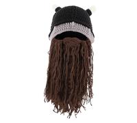 Beavorty Sombrero Vikingo De Corta y Grande Tocado Para Cosplay y Halloween Accesorios De Fiesta De Vaca