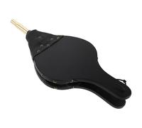 Beavorty Soplador de Aire Manual para Chimenea de Madera Boquilla Metálica Dorada, Fuelle para Fogata y Barbacoa, Herramienta de Fuelle para Estufa de Leña, Uso Exterior E Interior,