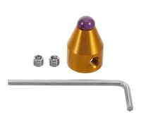 Beavorty Soporte de Diapasón de Aluminio Base de Cristal de 8Mm para Instrumentos Musicales y Prácticas de Meditación en Espacios Personales