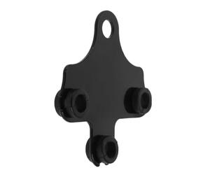 Beavorty Soporte de Fijación del Velocímetro de Motocicleta de Metal | Negro, Interfaz Precisa Indicador y Reducción de Vibración, Resistente al Clima, para Cuadro y Moto