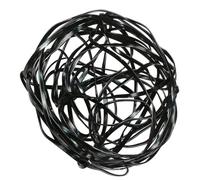 Beavorty Soporte Fijo para Flores Negro Deformable, Herramienta para Arreglos Diy, Base Metálica Flexible para Fijación Floral, Accesorio Reutilizable para Decoración de Mesa y Jardinería